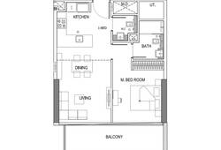 1 bedroom